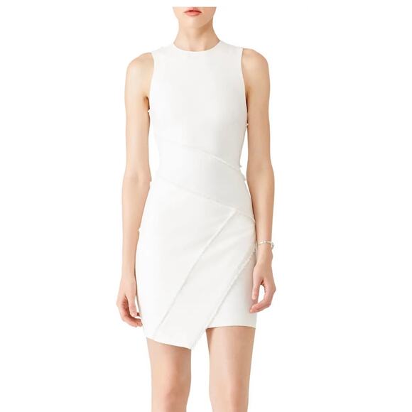 Cinq a Sept White Josie Dress 4 - Picture 1 of 8